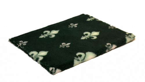 Vet Bedding FLEUR de Lys grün